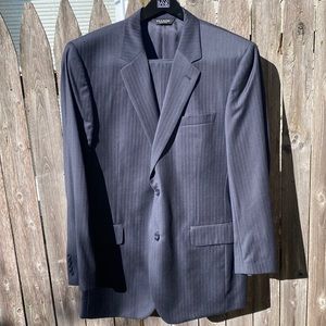 NWOT, Jos. A. Bank, Navy Striped Wool Suit